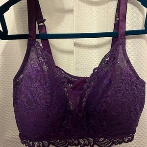 Purple bralette